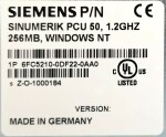 Siemens 6FC5210-0DF22-0AA0